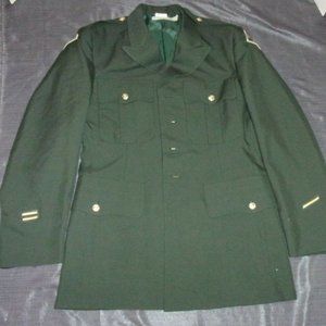 CLASS A DRESS JACKET GREEN ARMY 40R 21MI56